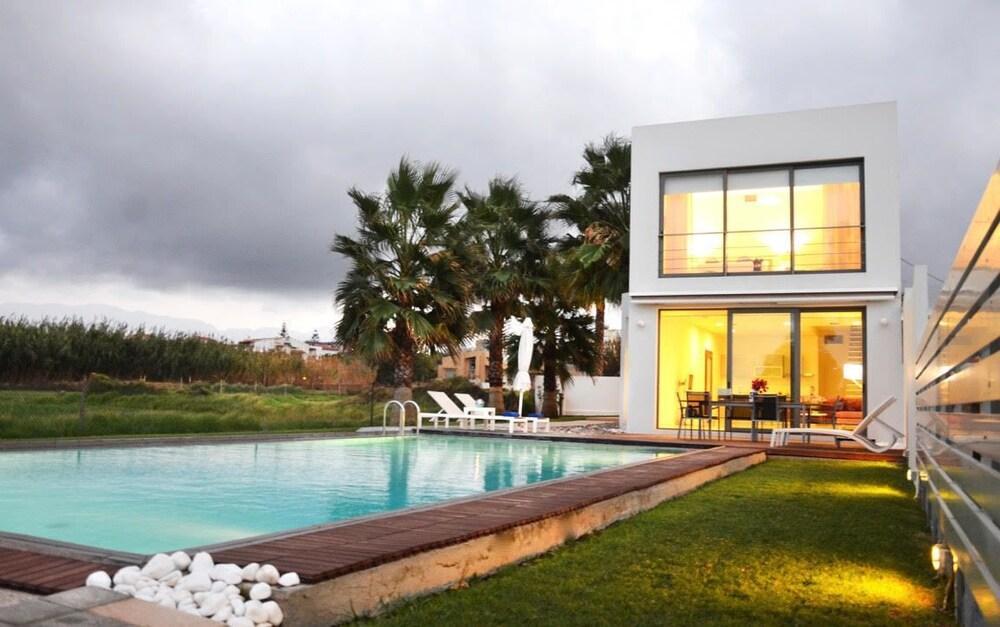 Blue Sea Luxury Villa Maleme Buitenkant foto