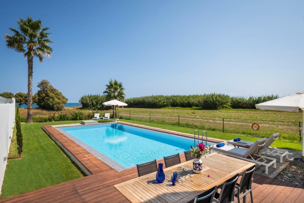 Blue Sea Luxury Villa Maleme Buitenkant foto