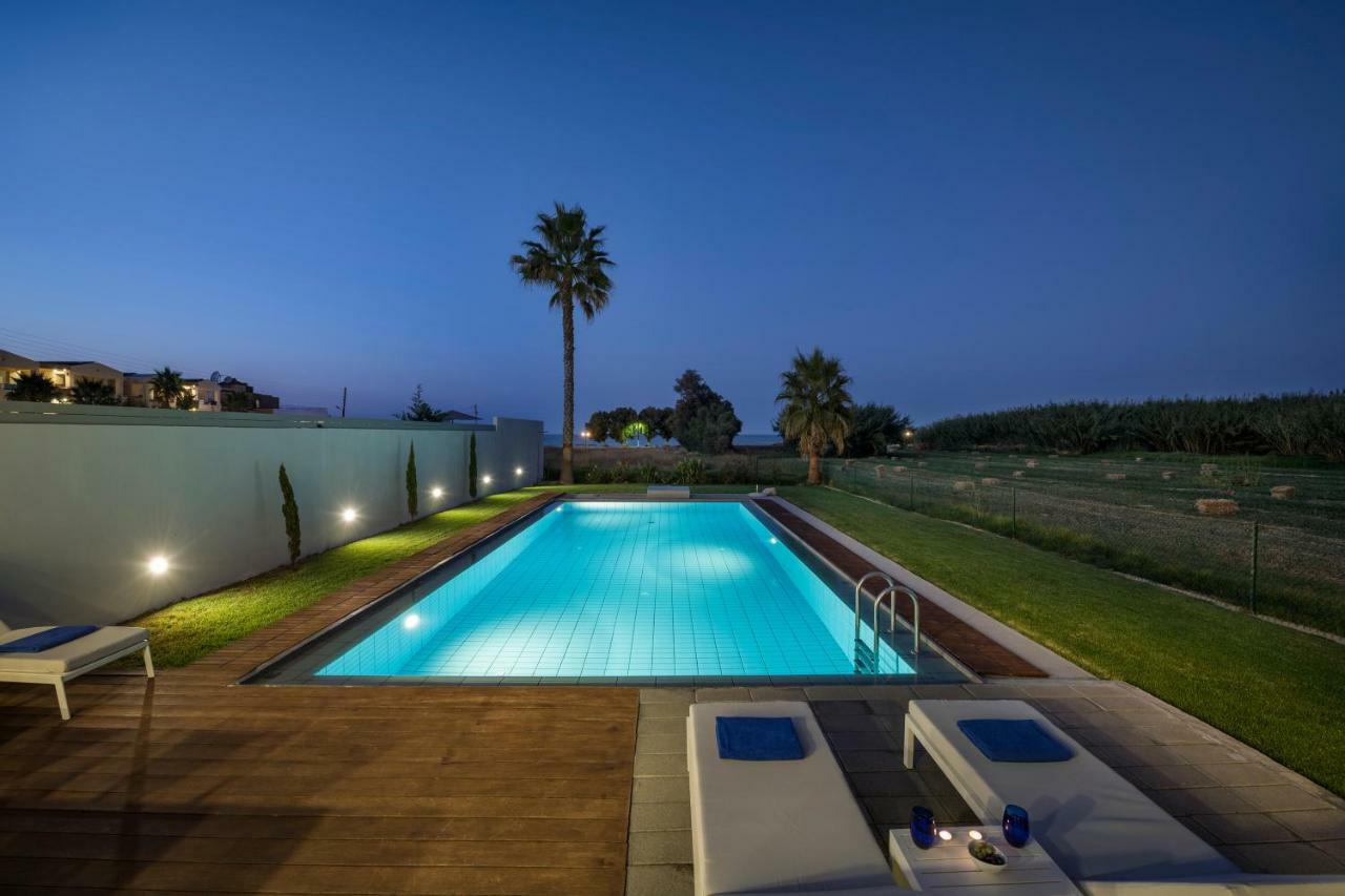 Blue Sea Luxury Villa Maleme Buitenkant foto