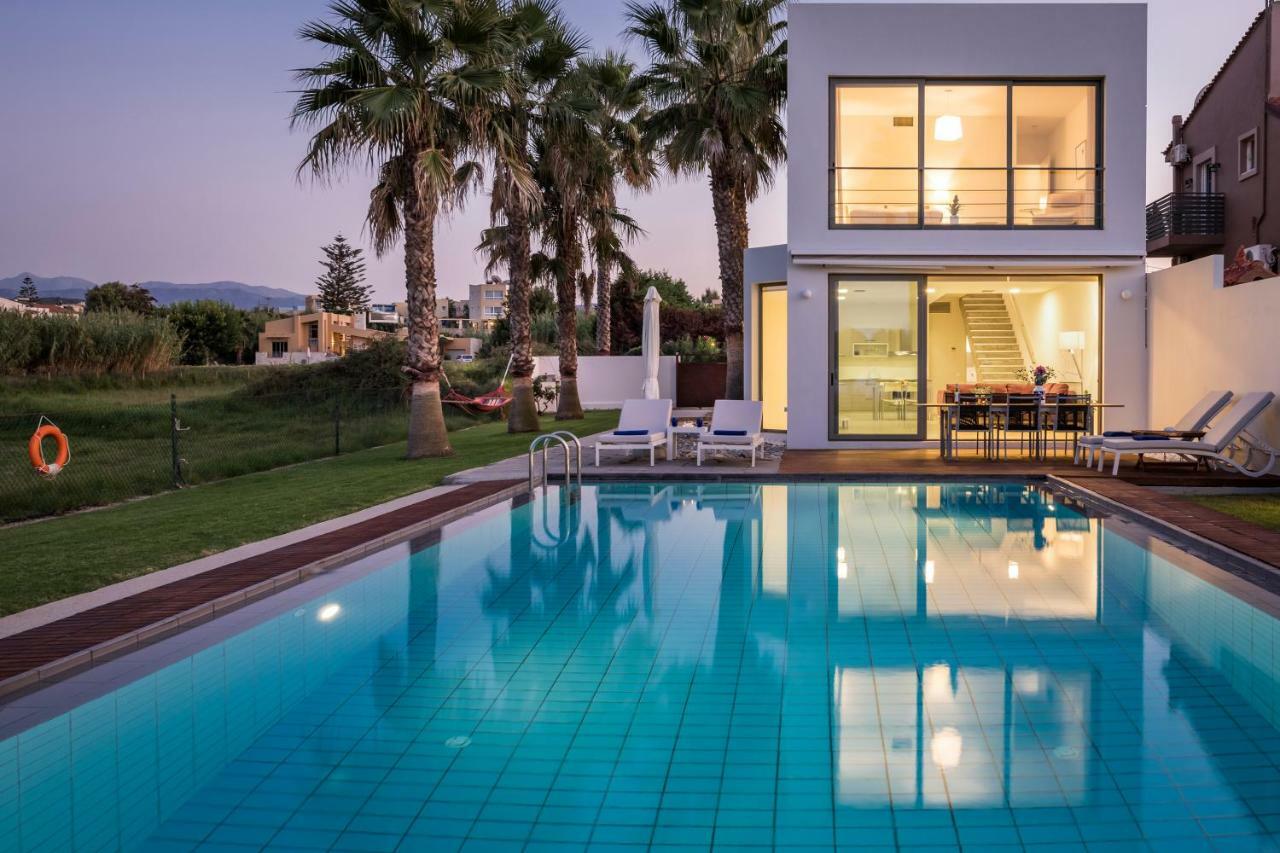 Blue Sea Luxury Villa Maleme Buitenkant foto