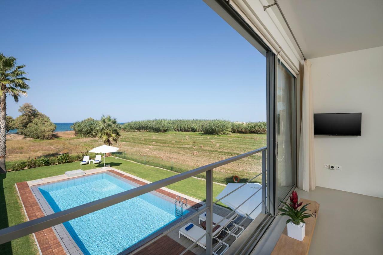 Blue Sea Luxury Villa Maleme Buitenkant foto