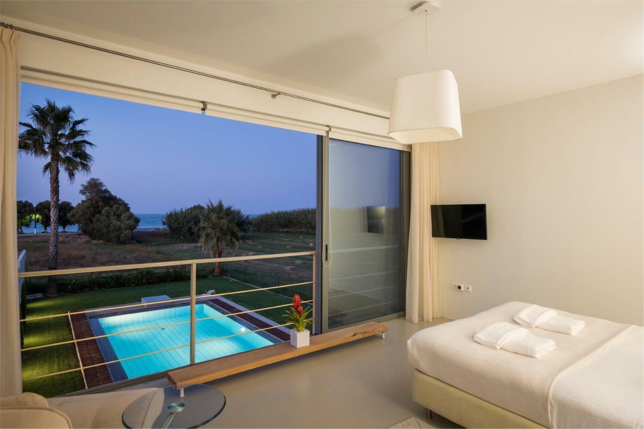 Blue Sea Luxury Villa Maleme Buitenkant foto