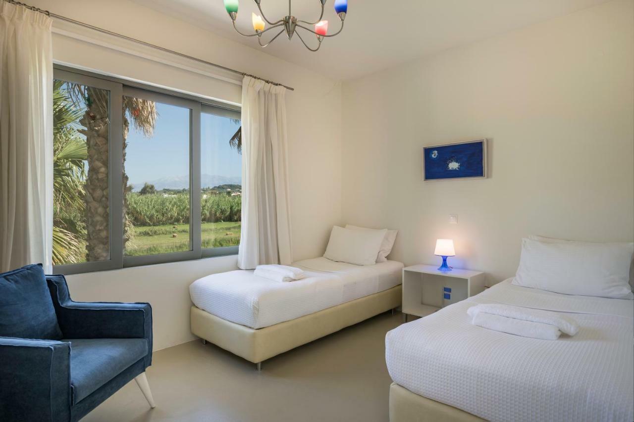 Blue Sea Luxury Villa Maleme Buitenkant foto