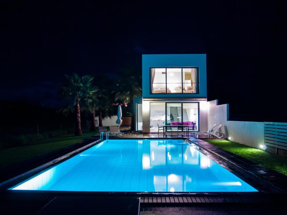 Blue Sea Luxury Villa Maleme Buitenkant foto